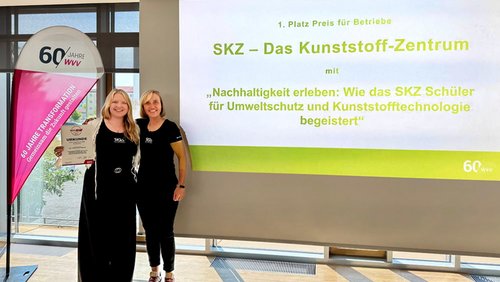 Julia Mann und Irena Heuzeroth, die Macherinnen des SKZ-Lab. Julia Mann und Irena Heuzeroth, die Macherinnen des SKZ-Lab.