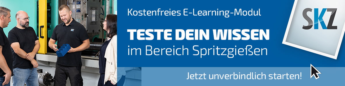 e-learning selbsttest spritzguss