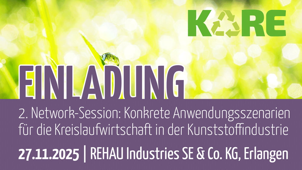 KARE lädt zur zweiten Network-Session am 27. November 2025 bei REHAU in Erlangen ein.  KARE lädt zur zweiten Network-Session am 27. November 2025 bei REHAU in Erlangen ein.