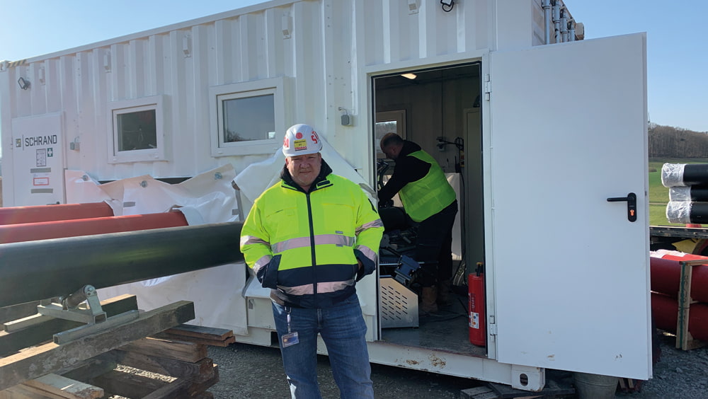 SKZ-Experte Ulli Eisenhut an einem Abschnitt der SuedLink-Trasse SKZ-Experte Ulli Eisenhut an einem Abschnitt der SuedLink-Trasse